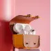 Чохол для навушників AirPods 4 Briefcase (Brown/Yellow)