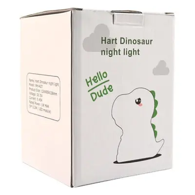 Нічник Dinosaur A27 With Remote control 1200 mAh White, Білий