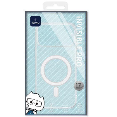 Чохол Накладка WIWU Invisible Pro YXK-207 MagSafe iPhone 17 Прозора