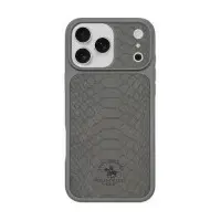 Чехол Накладка Polo Santa Barbara iPhone 17 Pro Max Серая (Knight)