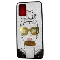 Чехол накладка Beauty Art Samsung A025 (A02s) Девушка-босс