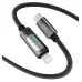 Кабель дата Yoki Type-C to Lightning 30W 1.2м Черный (YK-CADI885M2)