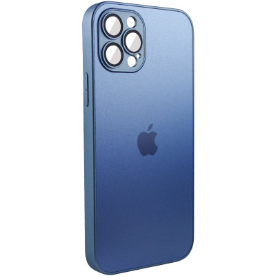 Чехол накладка Sapphire Matte iPhone 14 Pro Max Синя /Siera blue