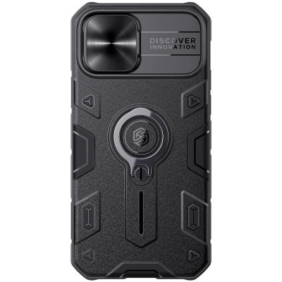 Чехол накладка Nillkin Camshield Armor iPhone 13  Чёрная
