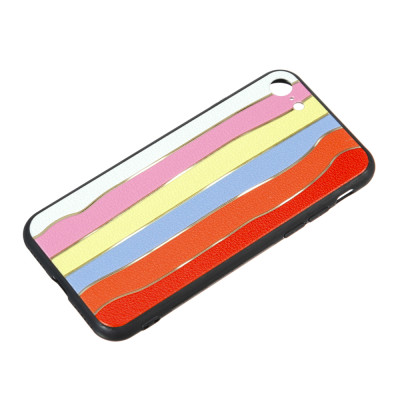 Чехол накладка Rainbow iPhone 7 Белая
