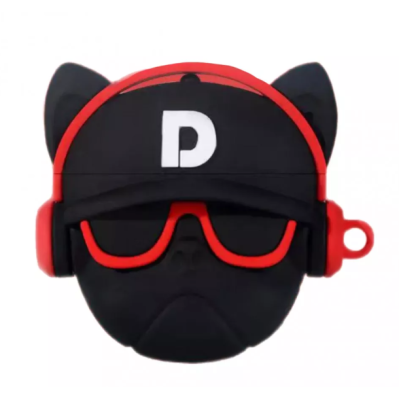Чохол для AirPods 1/2 Toys Dog Red Червоний пес