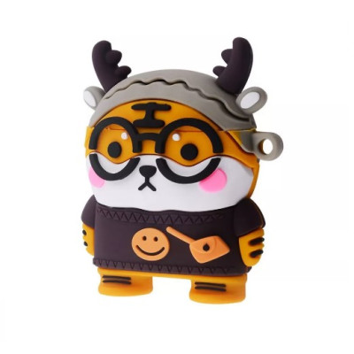 Чохол для AirPods 1/2 Toys Tiger smile Посмішка тигра
