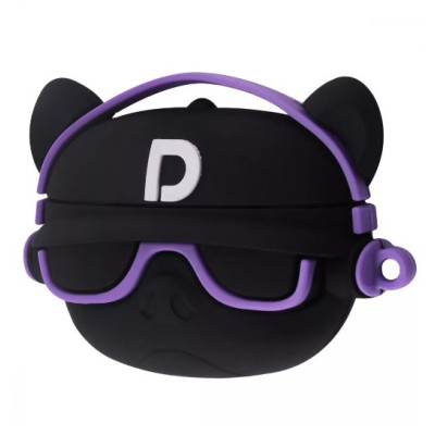 Чохол для навушників AirPods Pro Toys Dog Purple Фіолетовий пес