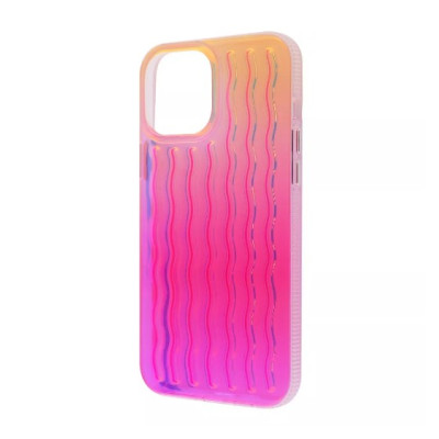 Чехол накладка WAVE Gradient Sun iPhone 14 Pro Max Фиолетовая/оранжевая