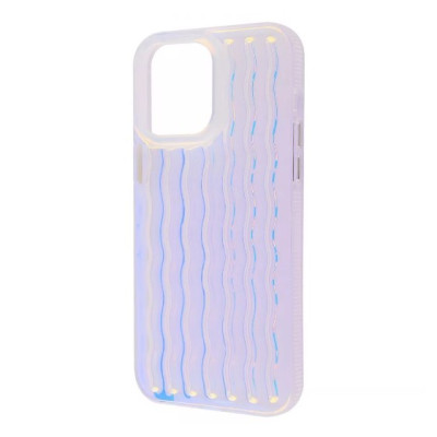 Чехол накладка WAVE Gradient Sun iPhone 13 Синяя