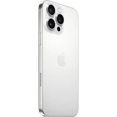 Смартфон Apple iPhone 16 Pro Max 256Gb White Titanium, Белый (Б/У) (Идеальное состояние)