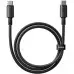 Кабель Baseus New Braided Type-C to Type-C 100W 1м Черный