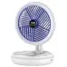 Настільний складний вентилятор Folding Fan 2in1 with Night Light Білий Настільний складний вентилятор Folding Fan 2in1 with Night Light Білий