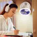 Настільний складний вентилятор Folding Fan 2in1 with Night Light Білий Настільний складний вентилятор Folding Fan 2in1 with Night Light Білий