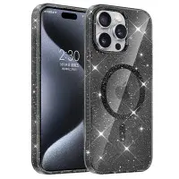 Чохол Накладка Eclipse Sparkle (MagSafe) iPhone 15 Pro Max Чорна Чохол Накладка Eclipse Sparkle (MagSafe) iPhone 15 Pro Max Чорна