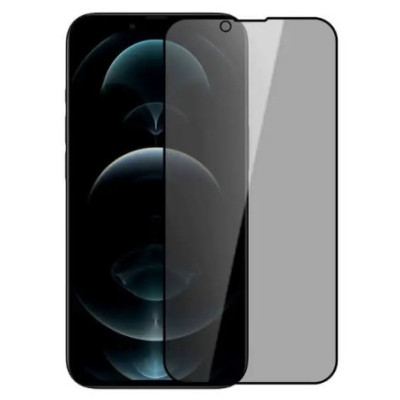 Защитное стекло Privacy 3D iPhone 13 Pro Max Чёрное