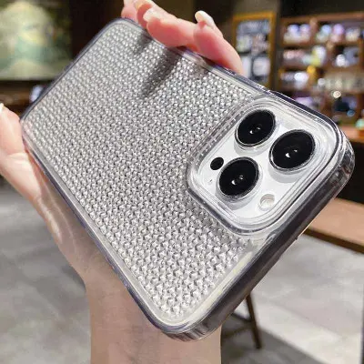 Чехол накладка Shine iPhone 12/12 Pro Серая