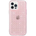 Чехол накладка Shine iPhone 12/12 Pro Розовая