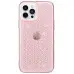 Чехол накладка Shine iPhone 12/12 Pro Розовая