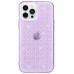 Чехол накладка Shine iPhone 12/12 Pro Фиолетовая