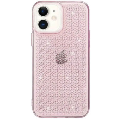 Чехол накладка Shine iPhone 11 Розовая