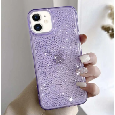 Чехол накладка Shine iPhone 11 Фиолетовая
