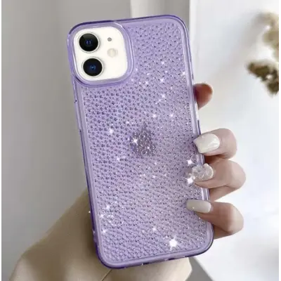 Чехол накладка Shine iPhone 11 Фиолетовая