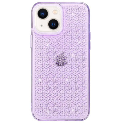 Чехол накладка Shine iPhone 13/ iPhone 14 Фиолетовая