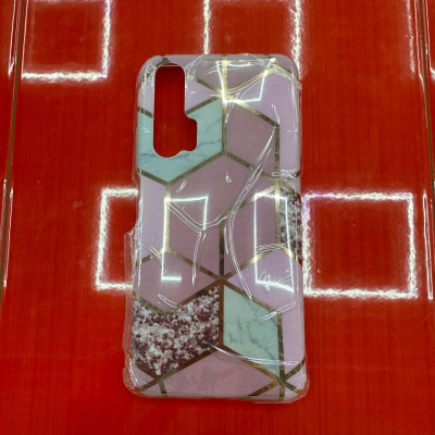 Чехол накладка Mosaic Huawei Honor 20/Nova 5T Розовая