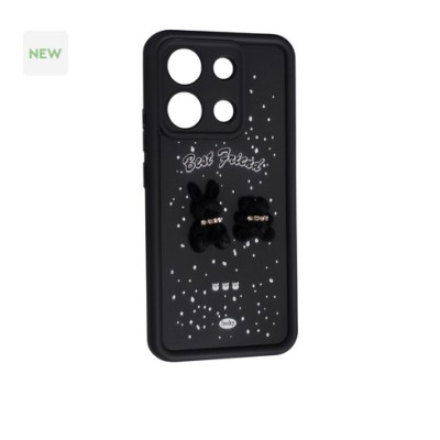 Чохол Накладка Best Fiend Xiaomi 13C/Poco C65 Чорна