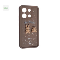 Чехол Накладка Best Fiend Xiaomi Redmi Note 14 4G Коричневая Чехол Накладка Best Fiend Xiaomi Redmi Note 14 4G Коричневая