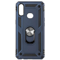 Чехол накладка Honor Defence Huawei P40 Lite E Синяя