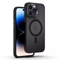 Чохол накладка Black Matte MagSafe iPhone 13 Pro Max Чорна Чохол накладка Black Matte MagSafe iPhone 13 Pro Max Чорна