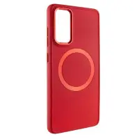 Чохол накладка Bonbon Metal MagSafe Xiaomi Redmi Note 11/ Note 11S Червона