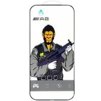Захисне скло Anti-static Matte 5D iPhone 16 Pro Max/17 Pro Max Чорне Захисне скло Anti-static Matte 5D iPhone 16 Pro Max/17 Pro Max Чорне