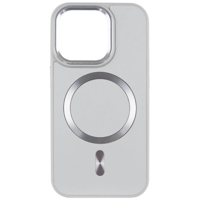 Чохол Накладка Snap MagSafe iPhone 13 / iPhone 14 Сіра