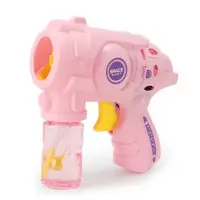 Пістолет з мильними бульбашками Heroes Bubble Gun 2 pack bottle 50ml+50ml (Kitty)(Pink)