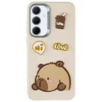 Чехол накладка LeatherToys Samsung A356 (A35 5G) Capybara Sand Писок