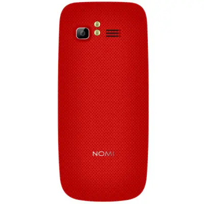 Кнопочный телефон Nomi i281 Red, красный