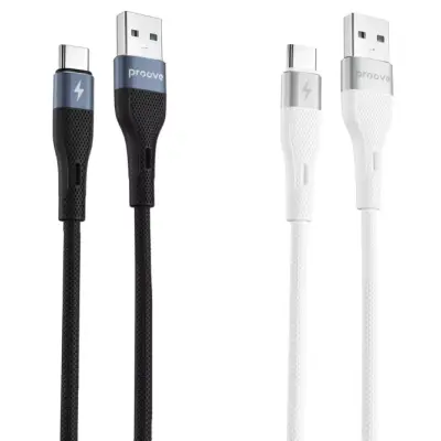 Кабель Proove Light Silicone Type-C 1м Белый