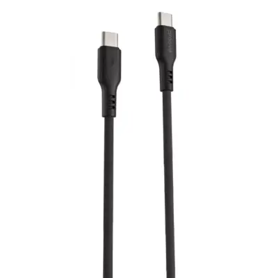 Кабель Proove Rebirth Type-C to Type-C 60W 1м Чёрный