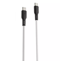 Кабель Proove Rebirth Type-C to Type-C 60W 1м Білий Кабель Proove Rebirth Type-C to Type-C 60W 1м Білий