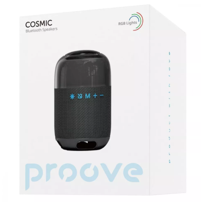 Колонка Bluetooth Proove Cosmic Black, Чёрный