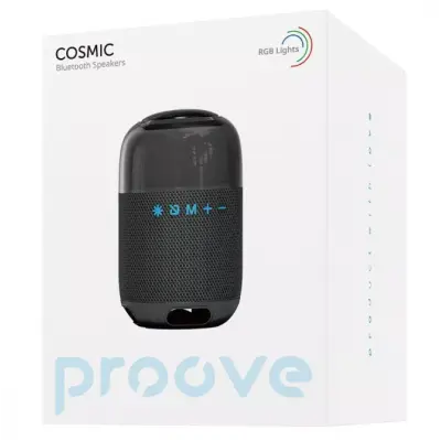 Колонка Bluetooth Proove Cosmic Black, Чорний
