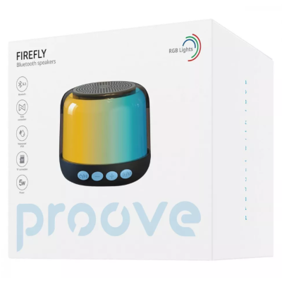 Колонка Bluetooth Proove FireFly Black, Чорний