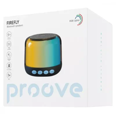 Колонка Bluetooth Proove FireFly Black, Чорний