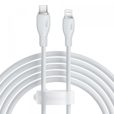 Кабель дата Baseus Pudding Type-C to Lightning 2.4A 2м Белый