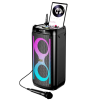 Колонка Bluetooth Hoco HA6 Black, Чёрный Колонка Bluetooth Hoco HA6 Black, Чёрный