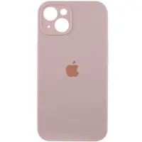 Чехол накладка HC iPhone 13 Розовая (Chalk Pink) Full