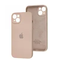 Чехол накладка HC iPhone 15 Розовый Песок, pink sand Full